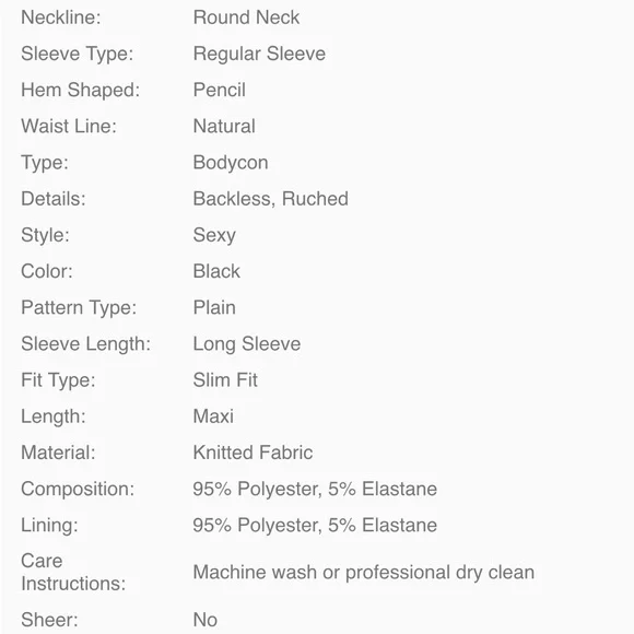 ❤️ NWT Elegant Black Cut-Out Maxi Dress ❤️ - Picture 8 of 11